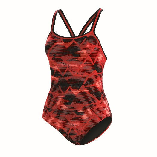 DOLFIN Womens Reliance Eclipse DBX Back One Piece Swimsuit