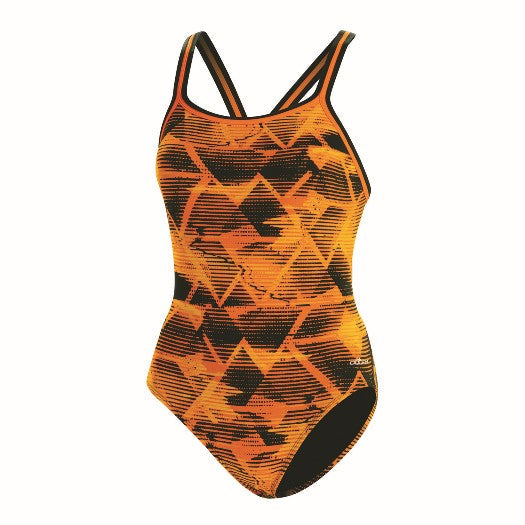 DOLFIN Womens Reliance Eclipse DBX Back One Piece Swimsuit