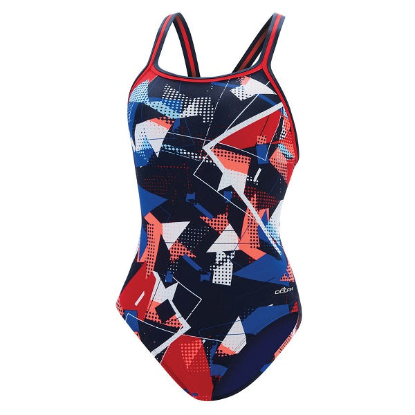 DOLFIN Reliance Women&#39;s Renegade DBX Back One Piece Swimsuit