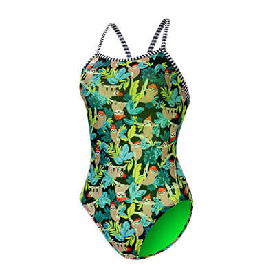 DOLFIN Women's Uglies Hang Tight V-Back One Piece Swimsuit