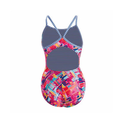 DOLFIN Uglies Basket Case V-2 Back One Piece swimsuit