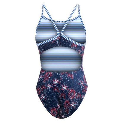 DOLFIN Uglies Fireworks V-2 Back 1-Piece