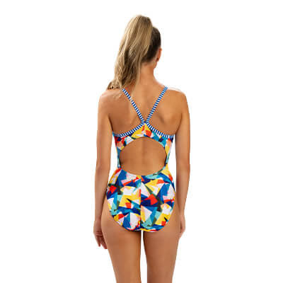 DOLFIN Women's Uglies Impact V-Back One Piece Swimsuit