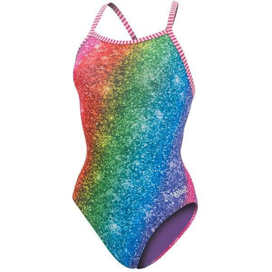 DOLFIN Uglies Over The Rainbow V-2 One-Piece Swimsuit