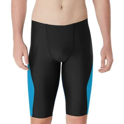 Round Top_Speedo Men’s Swimsuit Jammer Eco Pro LT Solid, RoyalBlue(plain)