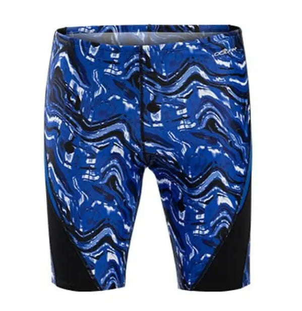 Nyack Field Club_Dolfin Reliance Men’s Blaze Color Block Jammer, Blue