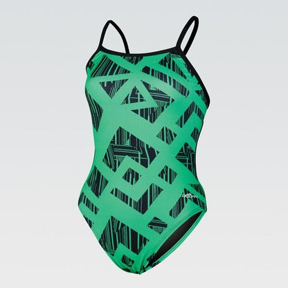 DOLFIN Women\'s Reliance Trax String Back One Piece