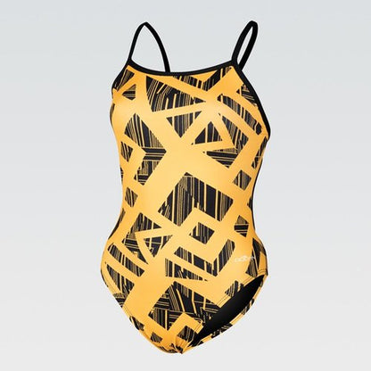 DOLFIN Women\'s Reliance Trax String Back One Piece
