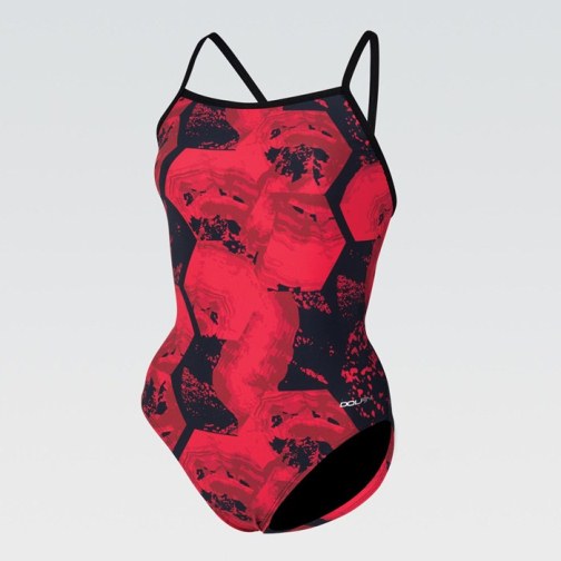 DOLFIN Women's Graphlite Rogue V Back One Piece