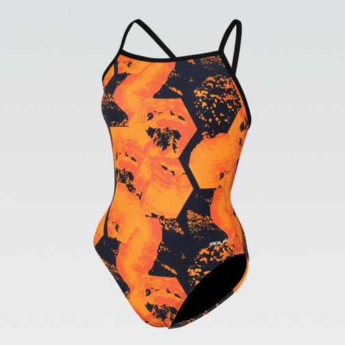 DOLFIN Women's Graphlite Rogue V Back One Piece