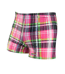 FINALS Funnies  Diamond Plaid Square Leg