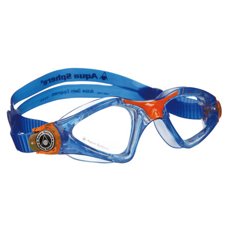 Aqua Sphere Goggle - Kayenne Jr. Clear Lens - BlueOrange