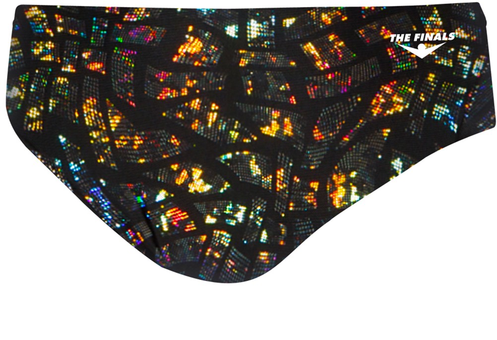 Men\'s Funnies Puzzle Racer Swimsuit