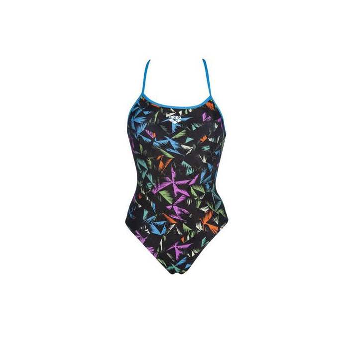 Arena MULTICOLOR PALMS ACCELLERATE BACK ONE PIECE WOMAN