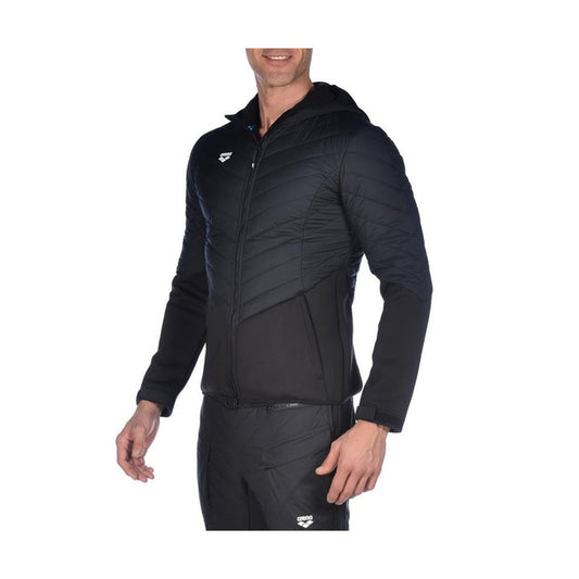 Arena HOODED F/Z HALF-QUILTED JACKET Cocoon Wear UNI ADULT
