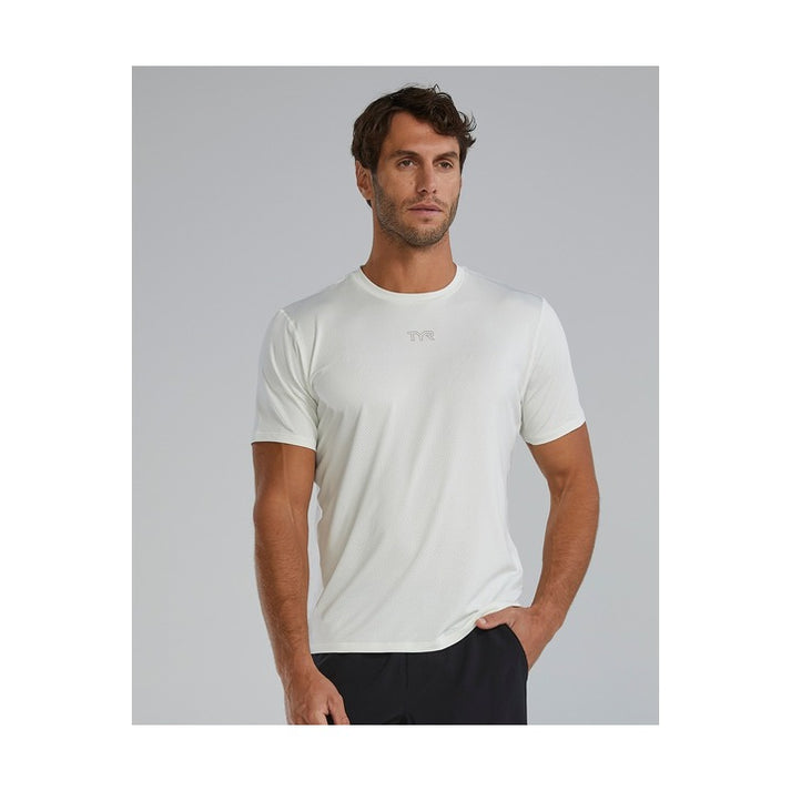 TYR Men's Solid Airtec Tee