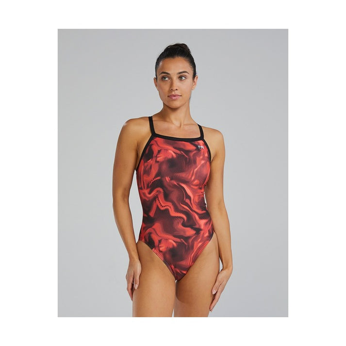 TYR Women’s Durafast Elite Diamondfit One-Piece Swimsuit – Waveform