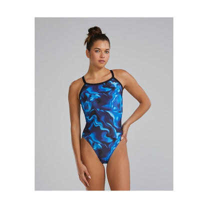 TYR Women’s Durafast Elite Diamondfit One-Piece Swimsuit – Waveform
