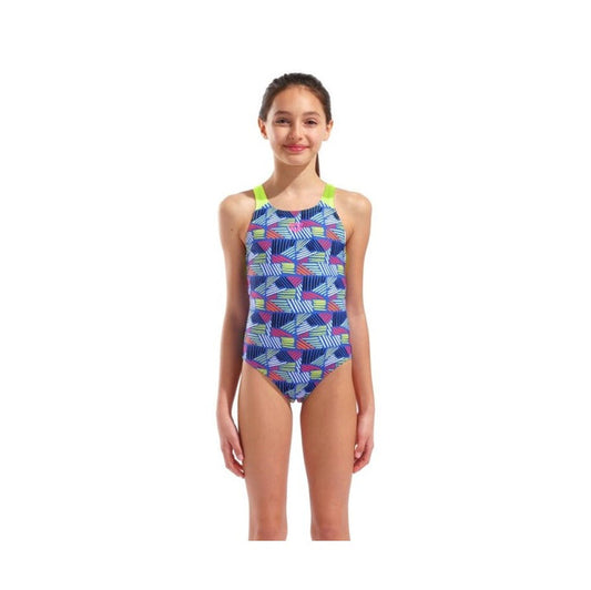 Arena Girl's Candies Swim Pro Back One Piece Swimsuit