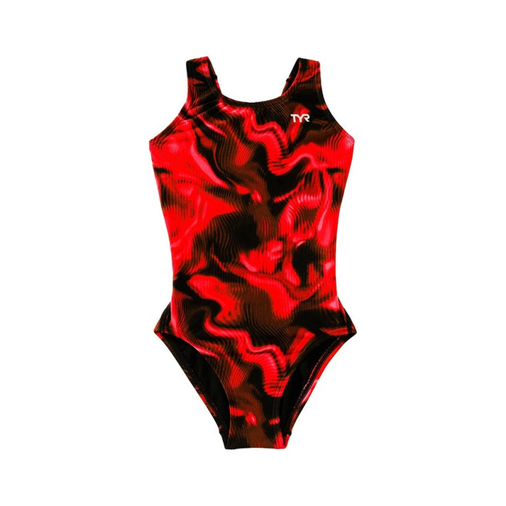 TYR Girls Durafast Elite Maxfit One-Piece Swimsuit – Waveform