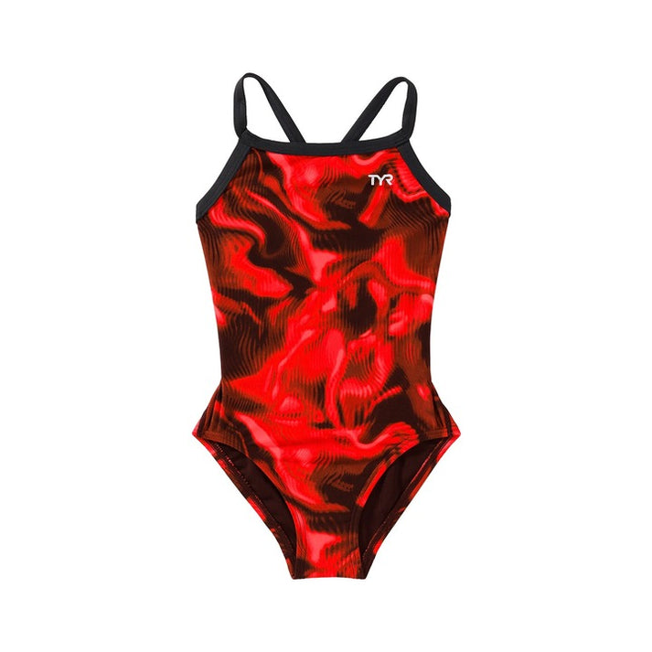 TYR Girls Durafast Elite Diamondfit One-Piece Swimsuit – Waveform