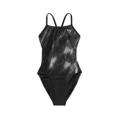 TYR Durafast Elite Girl\'s Cutoutfit One Piece Swimsuit - Cycloid