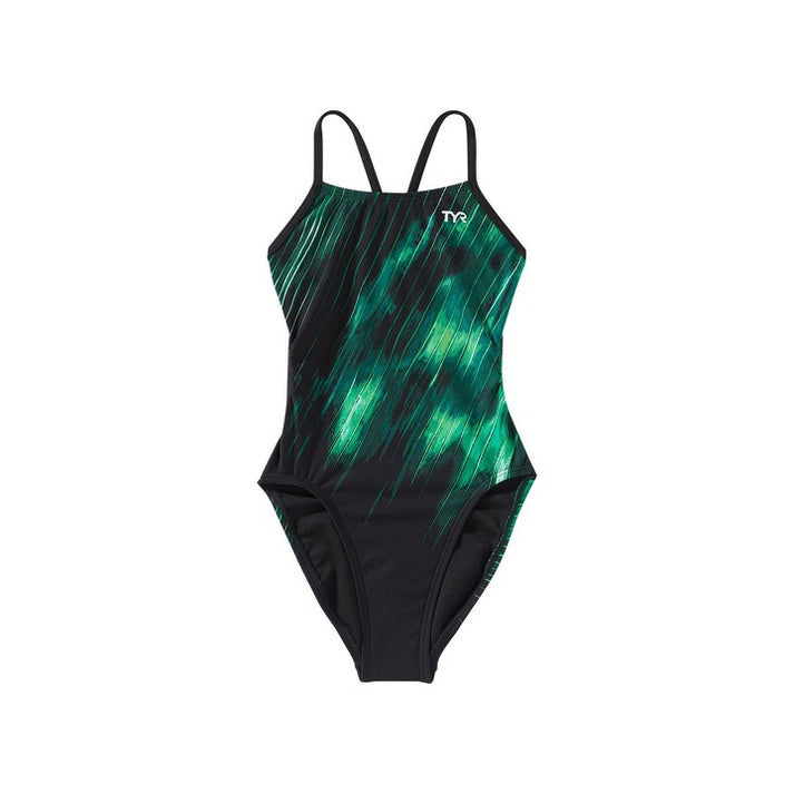 TYR Durafast Elite Girl's Cutoutfit One Piece Swimsuit - Cycloid