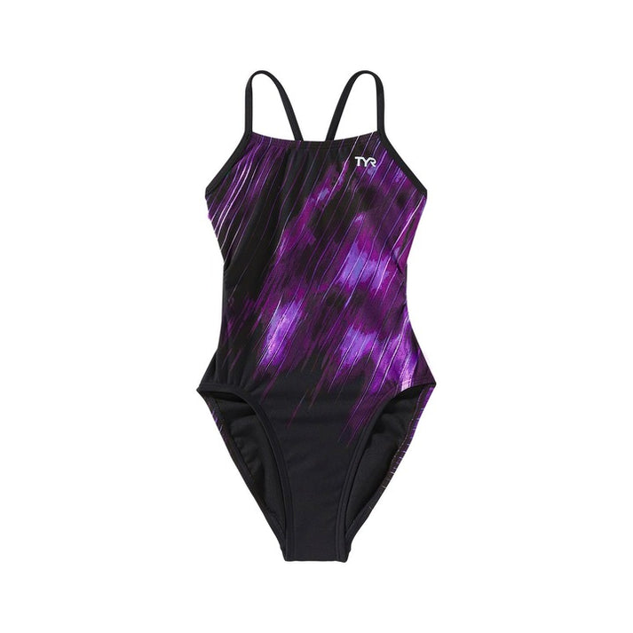 TYR Durafast Elite Girl's Cutoutfit One Piece Swimsuit - Cycloid