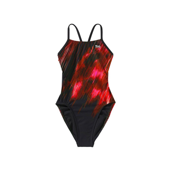 TYR Durafast Elite Girl\'s Cutoutfit One Piece Swimsuit - Cycloid