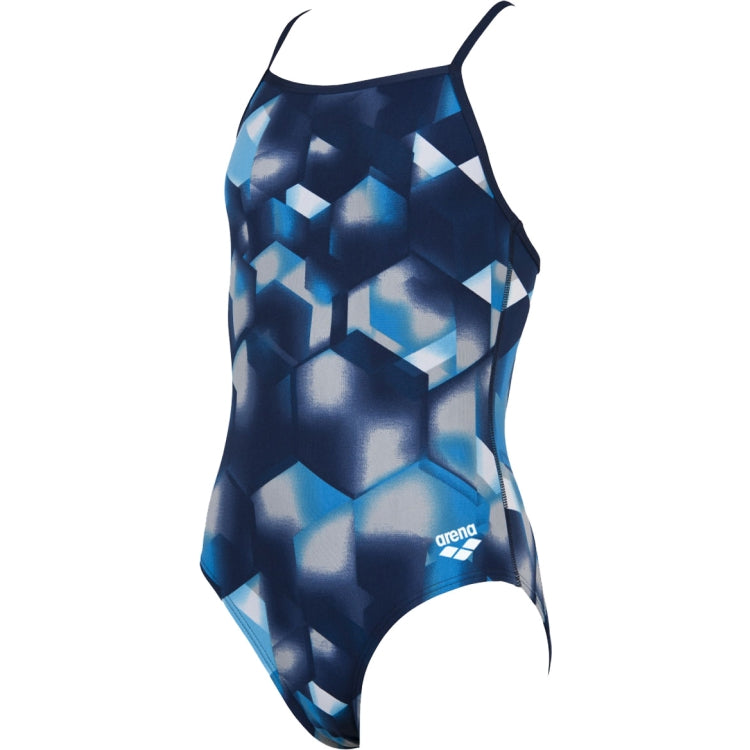 ARENA Girls\' Lava Light Drop Back Swimsuit