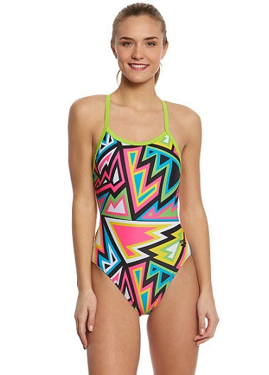 ARENA Women&#39;s Tulum Challenge Back One Piece Swimsuit