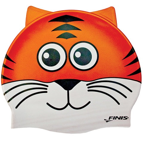 FINIS Animal Head Cap - Animal Shaped Silicone Cap