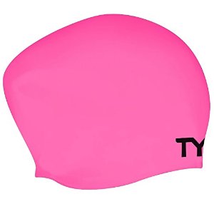 TYR Swim Long Hair Silicone Cap