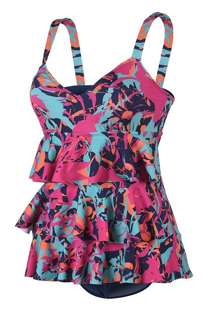 DOLFIN Aquashape Ruffle Tier One Piece