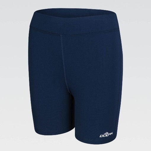 DOLFIN Womens AQUASHAPE Navy Mid-Length Shorts