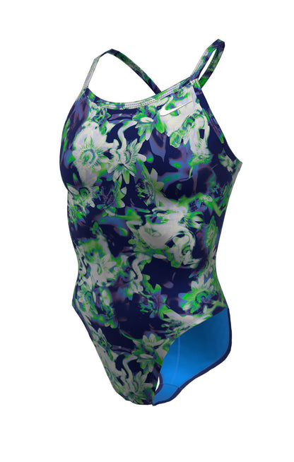 Nike Hydrastrong Multi Print Racerback Splice One Piece