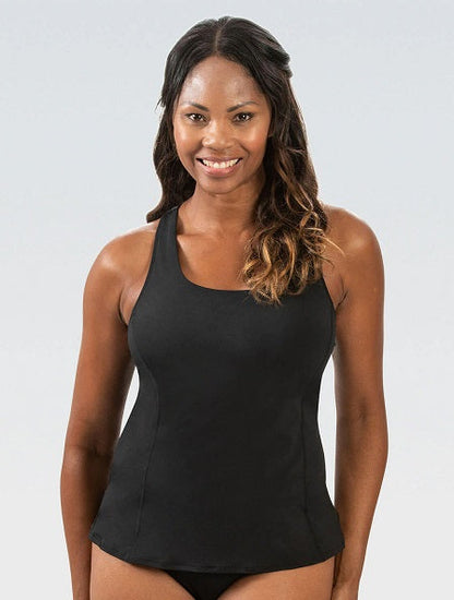 DOLFIN Womens Aquashape Twist Tankini Swimsuit Top
