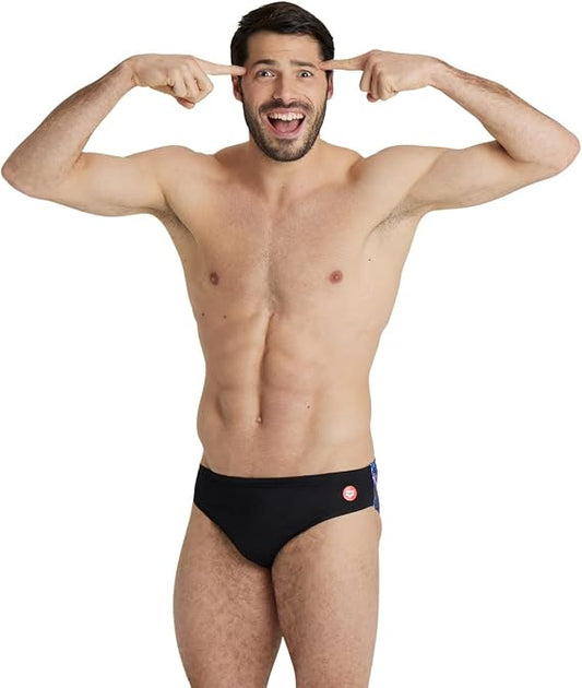 Arena MEN'S CRAZY ARENA SWIM BRIEFS PLACEMENT MAN