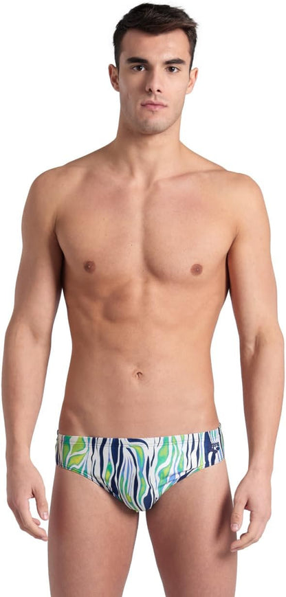 Arena MEN'S ARENA ZEBRA STRIPES SWIM BRIEFS MAN
