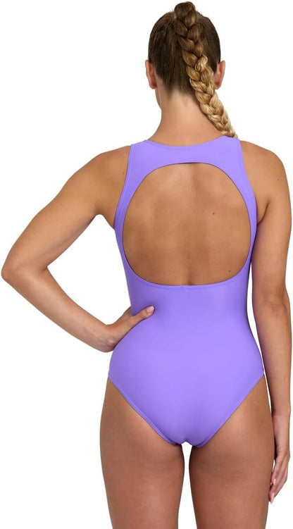 Arena WOMEN'S ARENA SOLID SWIMSUIT O BACK WOMAN