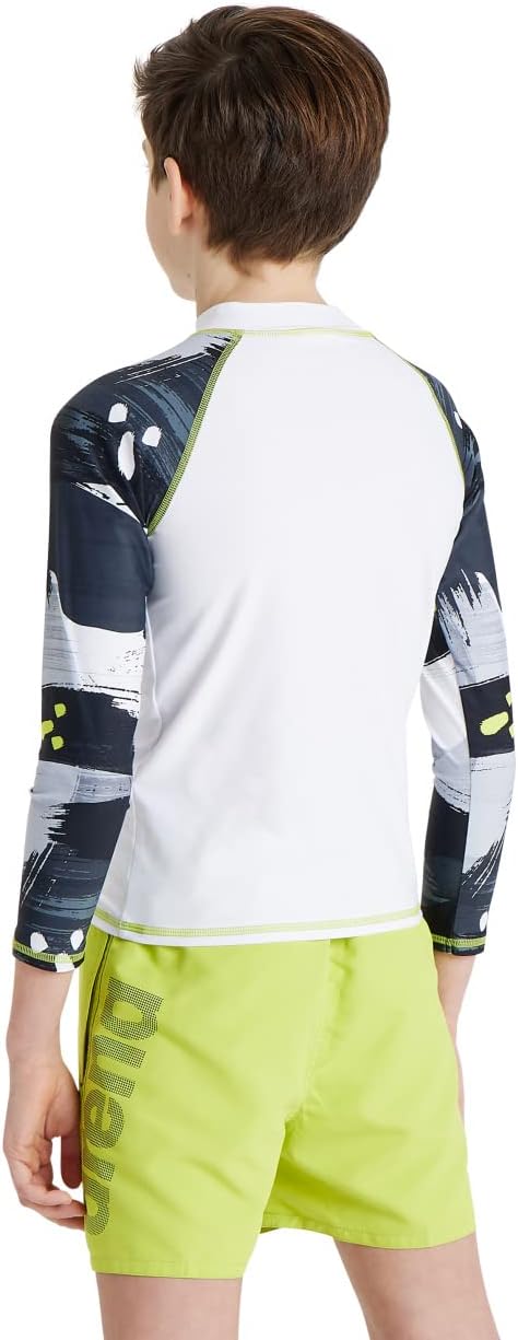 Arena RASH VEST L/S ALLOVER Sun Protection BOY