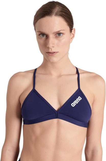 Arena WOMEN'S TEAM SWIM TOP TIE BACK SOLID Performance WOMAN