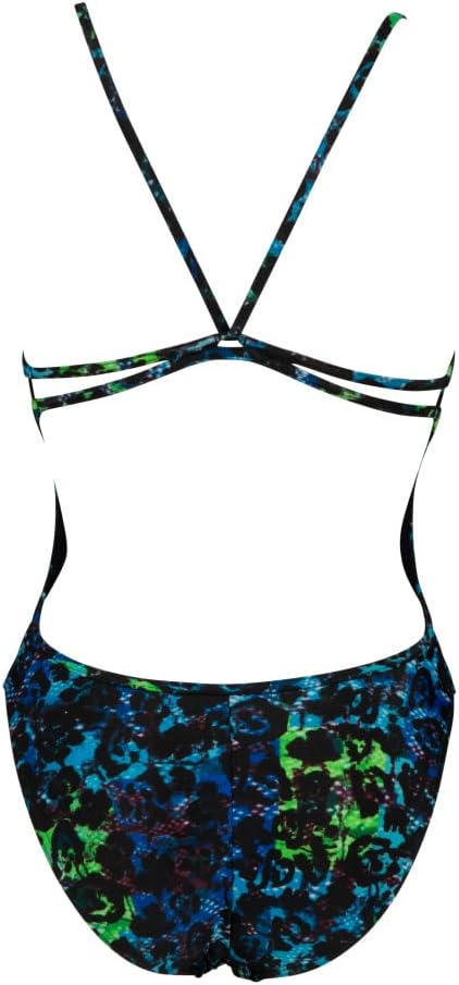 Arena TROPICALS SKETCH LACE BACK ONE PIECE WOMAN
