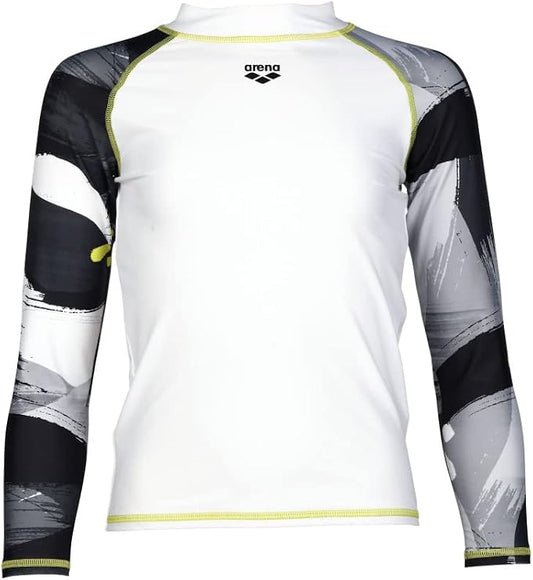 Arena RASH VEST L/S ALLOVER Sun Protection BOY