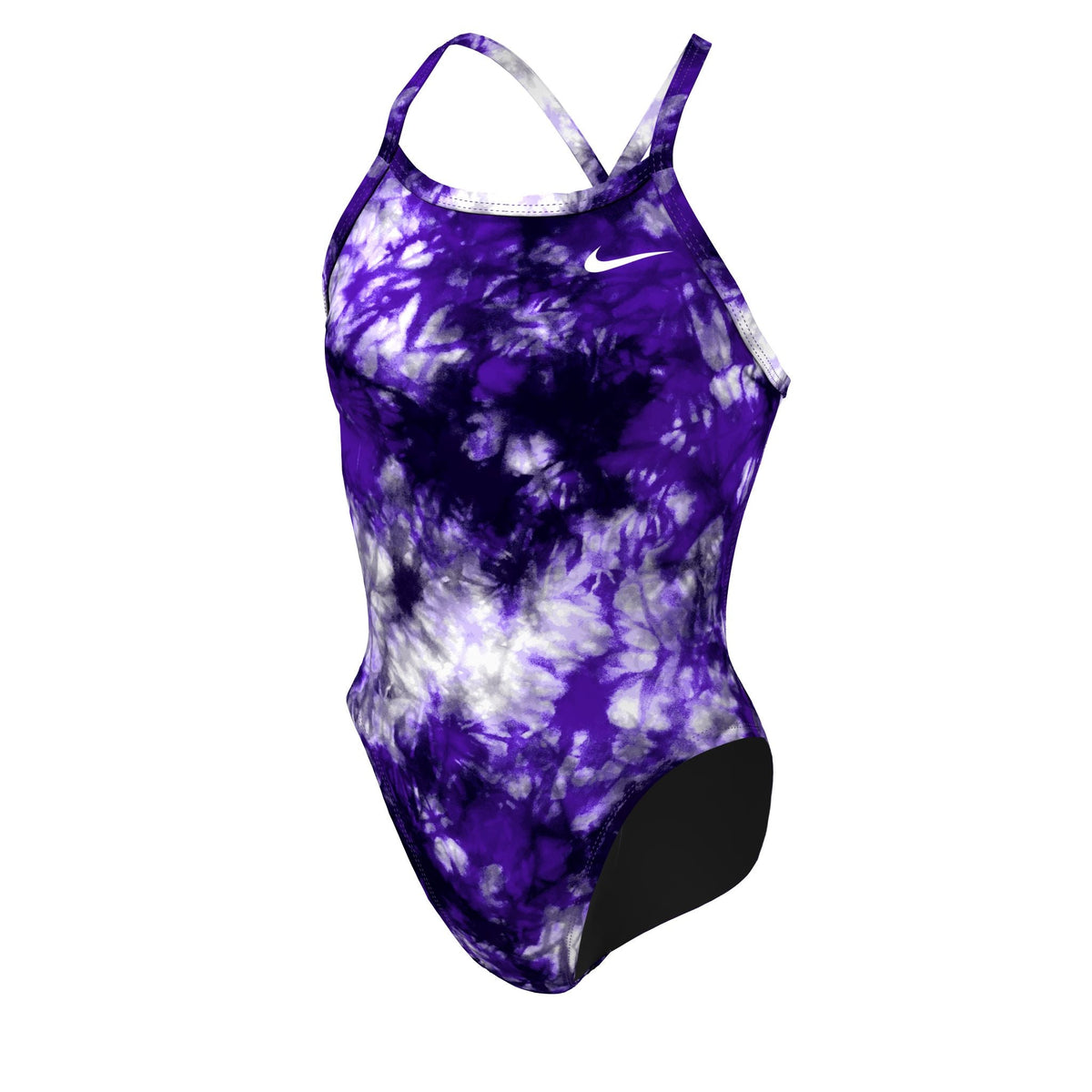 NIKE Hydrastrong Tie-Dye Crossback One Piece