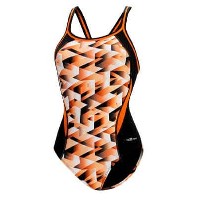 DOLFIN Women\'s Reliance Molten DBX Back One Piece Swimsuit