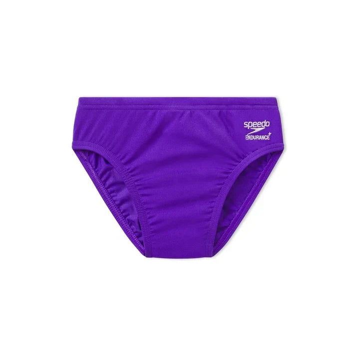 SPEEDO Male Solid Endurance+ Brief Swimsuit - Youth