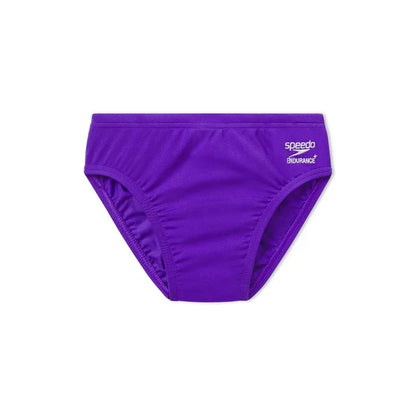 SPEEDO Male Solid Endurance+ Brief Swimsuit - Youth