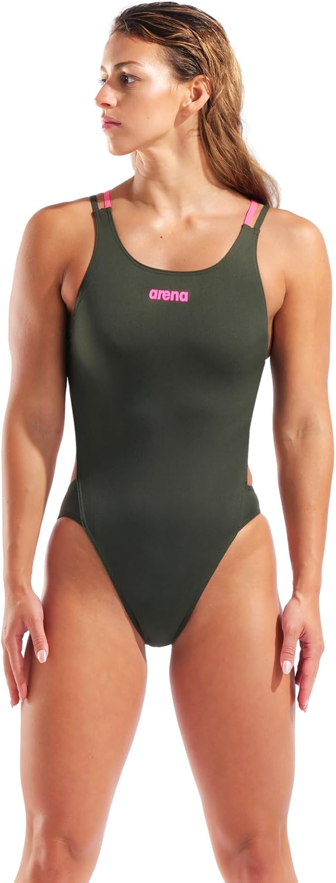 Arena WOMEN'S ARENA SWIMSUIT TECH MULTI SOLID Performance WOMAN