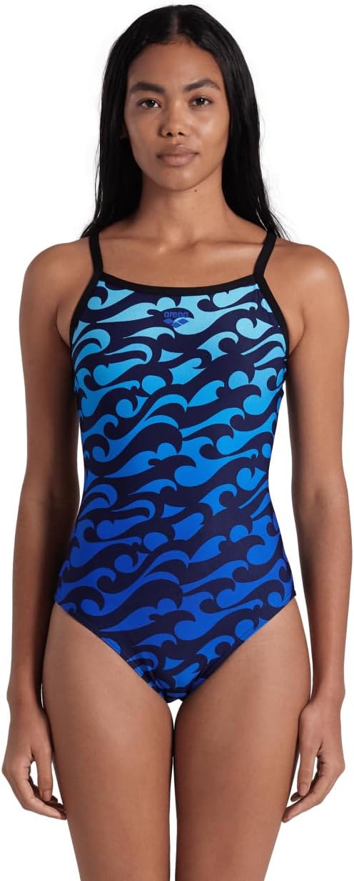 Arena WOMEN'S ARENA SURFS UP SWIMSUIT LIGHTDROP BACK WOMAN